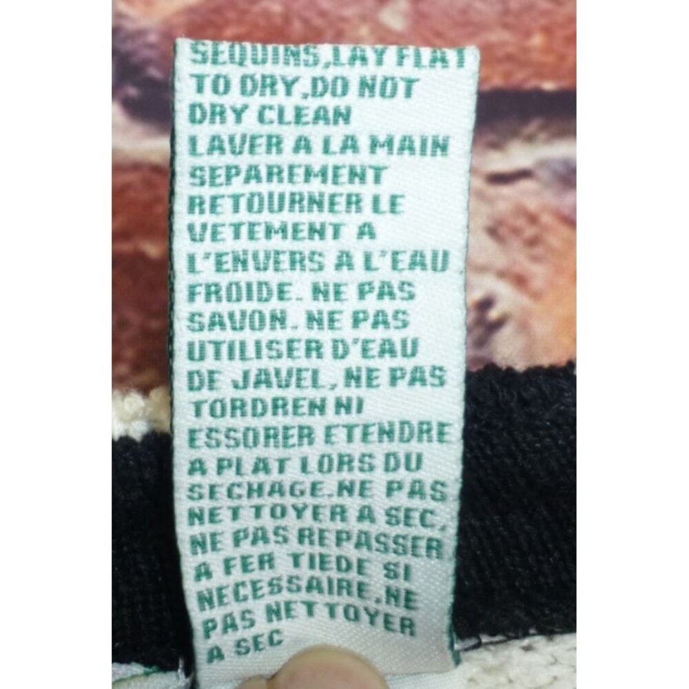 Wild Zebra Print Jacket With Sequins & Flower Pow… - image 4